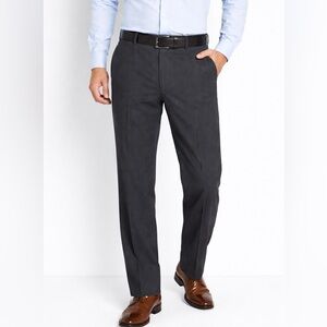 George Men’s Graphite Gray Dress Pants 36x29 Classic Business Casual Office